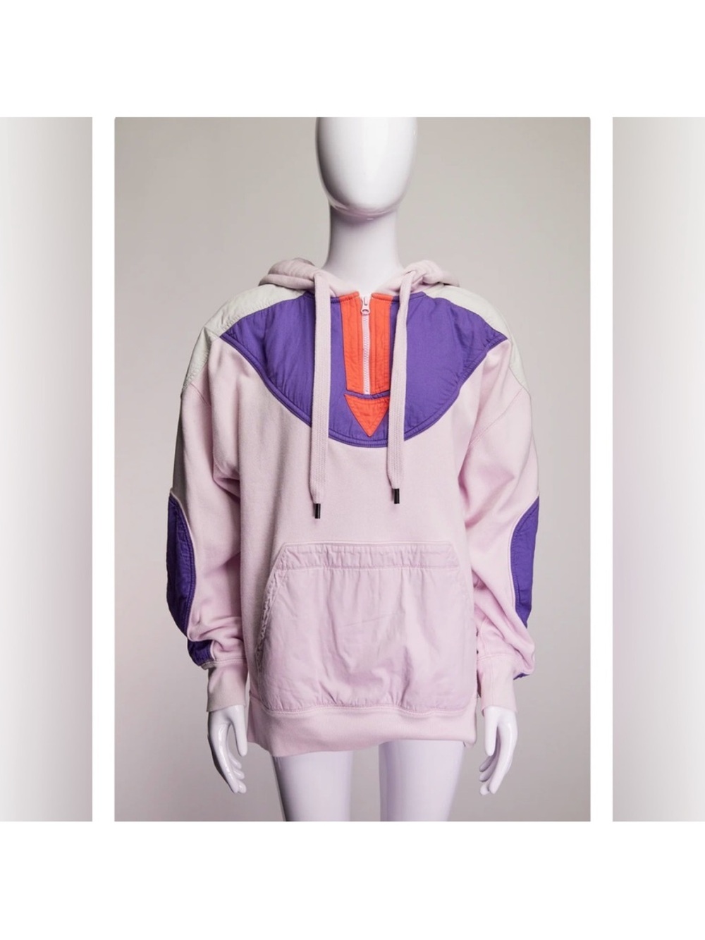 Isabel Marant Light Pink Nansel Hoodie Size 36